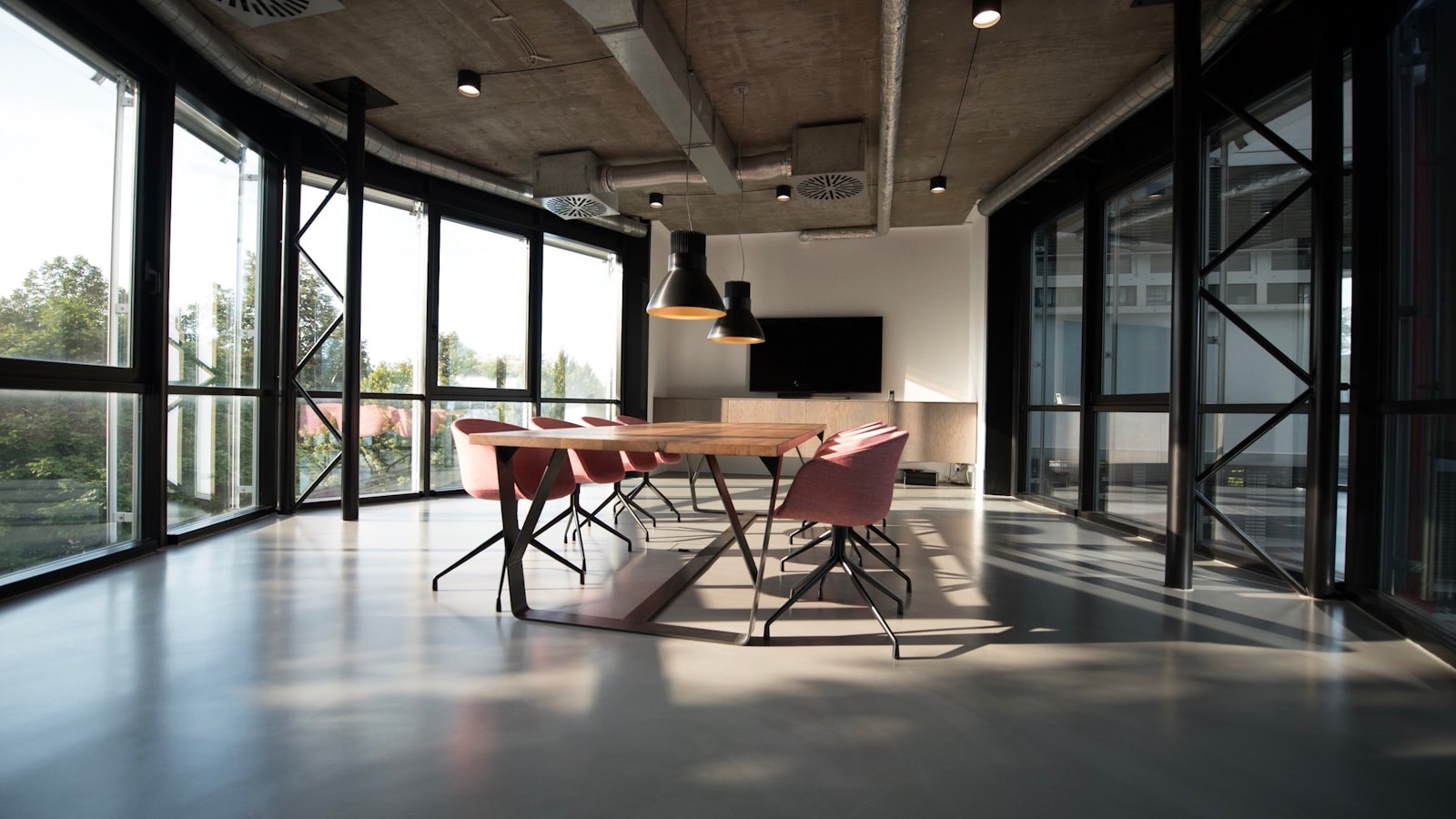 Welcoming professional office reception area