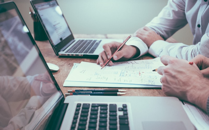 Professional desk with documents — court monitoring enrollment